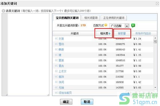 淘宝关键词选词及养词技巧1