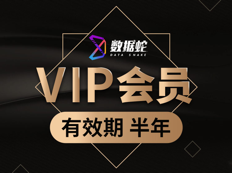 【数据蛇】VIP更多系列课程